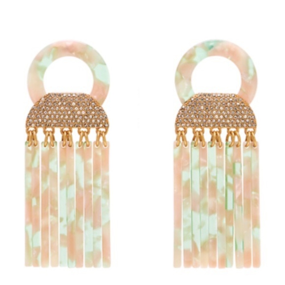 India Hicks Drop Camo Earrings